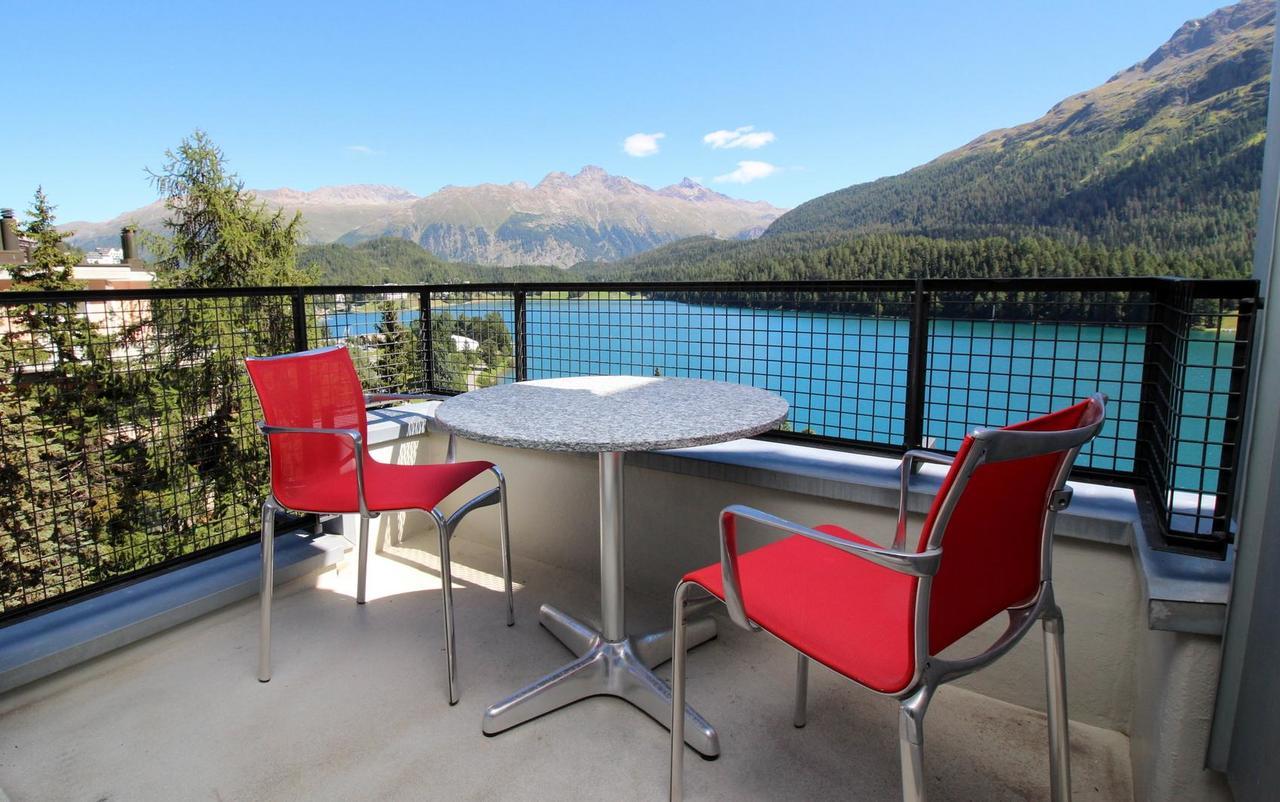 Apartamento Traunter Via St Moritz Exterior foto