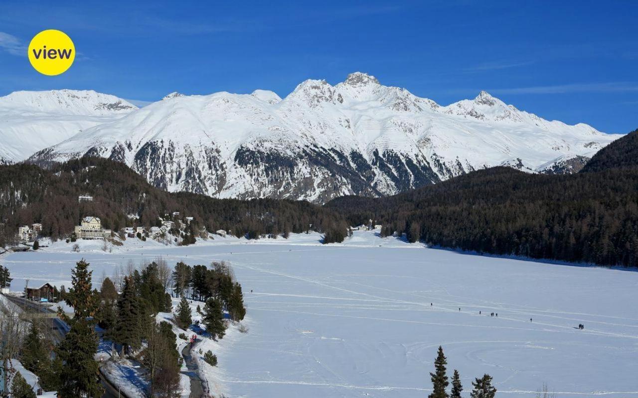 Apartamento Traunter Via St Moritz Exterior foto