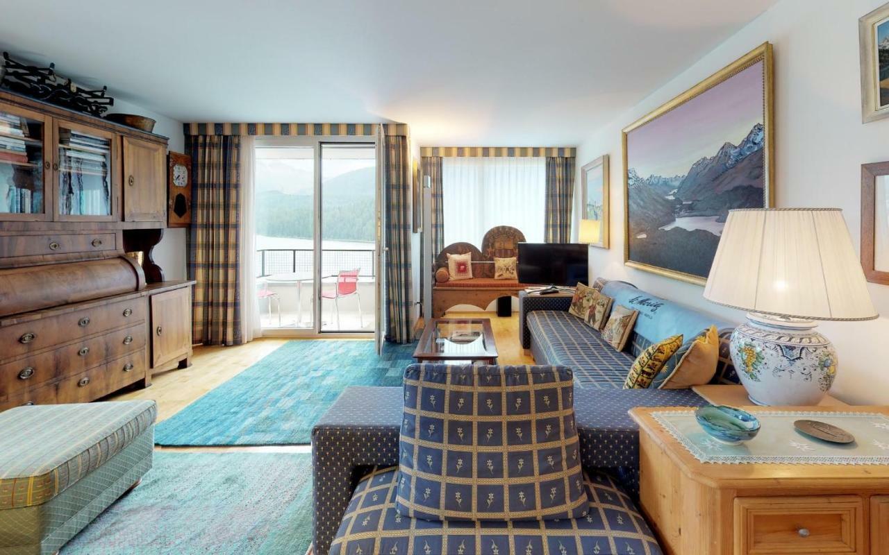 Apartamento Traunter Via St Moritz Exterior foto