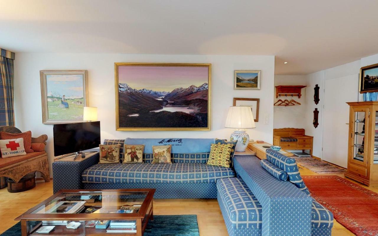 Apartamento Traunter Via St Moritz Exterior foto