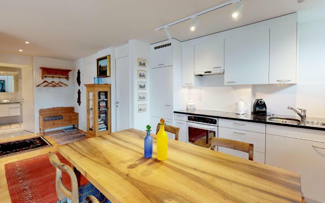 Apartamento Traunter Via St Moritz Exterior foto